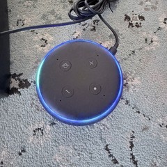 Amazon Echo Dot 3rd Generation Smart Speaker with Alexa Black Cord Tested Works