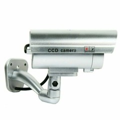 4 Pack IR Bullet Dummy Fake Surveillance Security Camera CCTV with Record Light