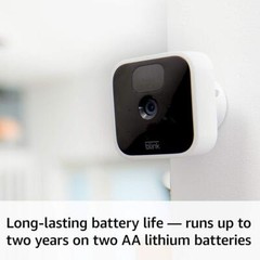 2 PACK BLINK INDOOR WIRELESS HOME SECURITY ADD-ON CAMERA (SYNC MODULE REQUIRED)