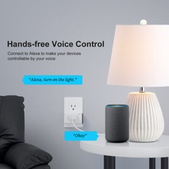 2-4-Pack SONOFF Zigbee Smart Plug 15A 1800W Works with Alexa & SmartThings Hub