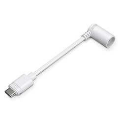 Ring Barrel Plug to USB-C Adapter for USB-C Cameras and Barrel Plug Solar Panels