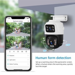 8CH H2.65 NVR 6MP POE Security Camera System Outdoor Home Security Cameras Set