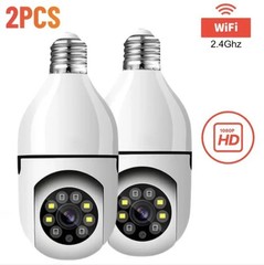 3MP Wireless Bluetooth Dual-Band WiFi PTZ Bulb Camera Cloud/TF Storage Eseecloud