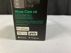Wyze Cam v4 WYZEC4 2.5K Color Night Vision Indoor/Outdoor Wired Security Camera