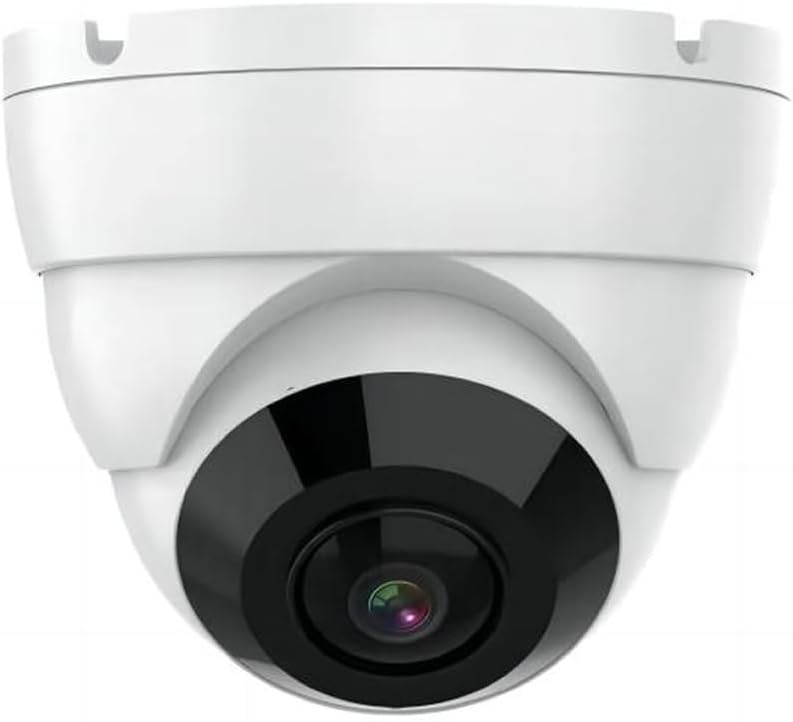 4K 8MP 180° Panoramic Fisheye Dome TVI 4IN1 CCTV Security Camera Metal Housing