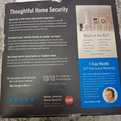 Simplisafe Shield Home Security System Base Camera Keypad AS IS for Donor Parts