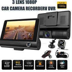 32GB HD Camara De Seguridad Dash Cam Para Auto Carro Delantero/Trasero/Interior
