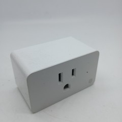 #K) GE Cync On/Off Smart Plug CPLGSTDBLW1 Wi-Fi Bluetooth White | Used