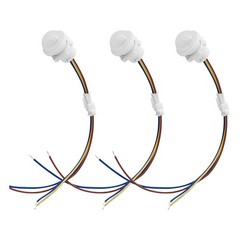 3 Packs Motion Sensor Light , PIR Sensor Detection ,Ceiling or Wall Mount 3980