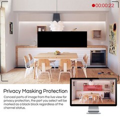 ZOSI 8CH 5MP Lite DVR 2MP Home Security Camera System 24/7 Remote IR Night CCTV