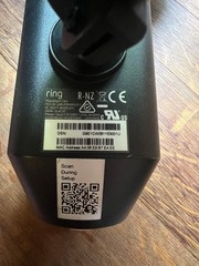 Ring Floodlight Cam Wired Plus Outdoor 1080p HD Video Surveillance Camera Black