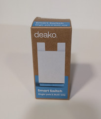 Deako Smart Light Switch (Gen 2), Single Pole, 3-way, 4-way, 2.4GHZ wifi