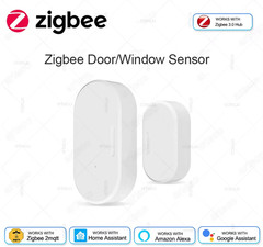 Zigbee Door Window Sensor Open Close Detector Smart Home Security Alarm Burglar
