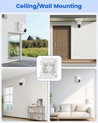 ABS Security Camera Junction Box for PTZ Scurity Camera, Outdoor IP65 Waterpr…