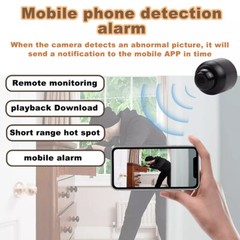 1080P Mini Camera WiFi HD IP Night Vision Security Cam For Home + 32GB SD Card