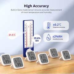 SONOFF SNZB-02D Zigbee Temperature Humidity Sensor Smart Thermometer APP Monitor