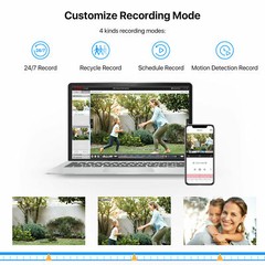 ZOSI 8CH 5MP Lite DVR 2MP Home Security Camera System 24/7 Remote IR Night CCTV