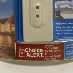 GE SILENT ALERT Wireless Alarm System Flashing LED model 45137 NEW SEALED