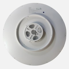 ocioc 18inch Flush Mount Ceiling Light, 36W 3600LM 5CCT 5CCT-18inch, White