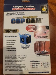 Atomic Beam M17697 Cop Cam Mini Wireless Security Camera