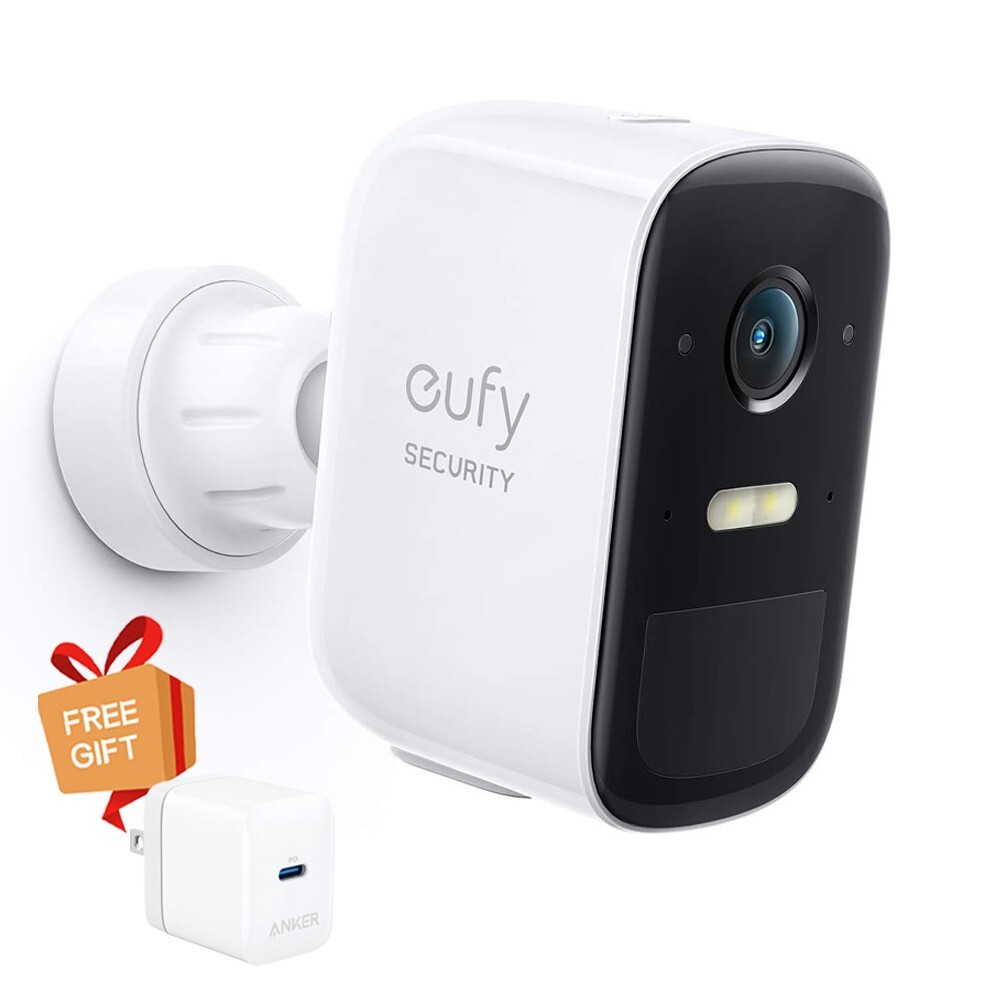 eufy Wireless Home Security Add-on Camera 2K Outdoor Cam for eufyCam 2C Pro,IP67