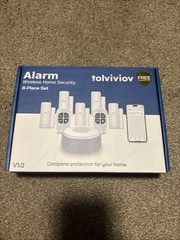 Tolviviov Wireless Home Security 8-Piece Set Alarm System Model DP-W2-Pro