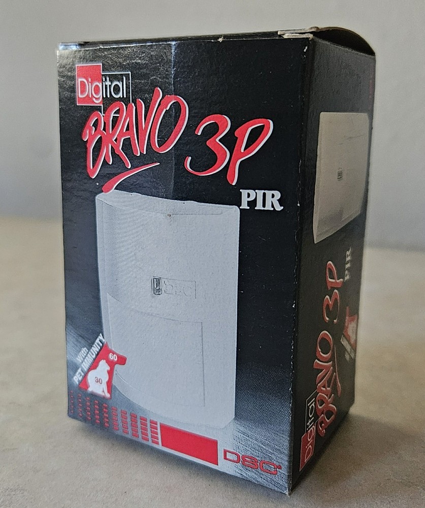 NEW Digital BV-300DP Bravo 3P PIR Motion Detector #622BB