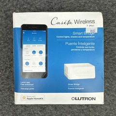 Lutron Caseta Wireless Smart Bridge L-BDG2-WH Wi-Fi Ethernet – NEW OPEN BOX