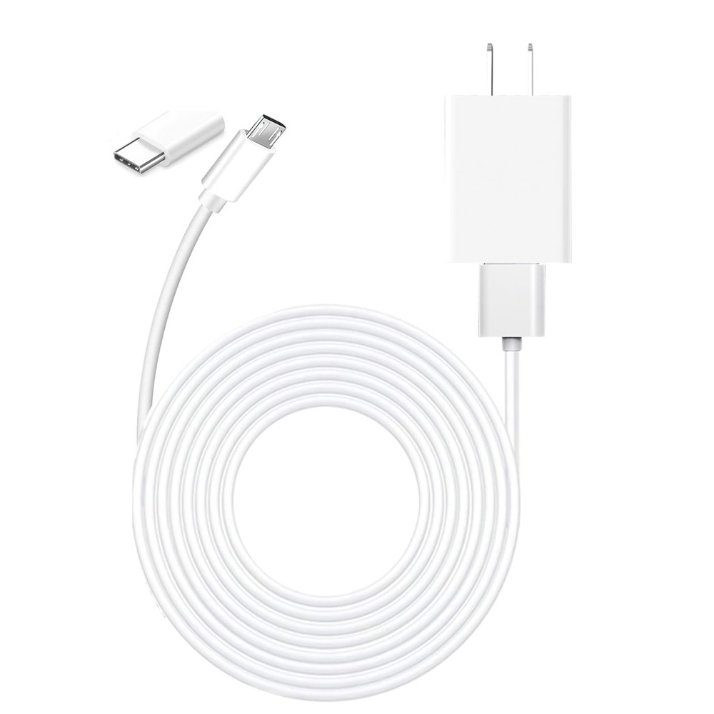 10ft Power Adapter Plug 9V Charger for Arlo Pro, Pro 2, Q, GO 1, Essential Sp…
