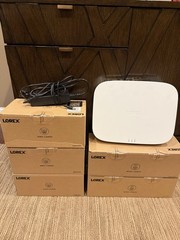 NEW Lorex E896DD & E894ABB Cameras & used N847A6-Z NVR Recorder