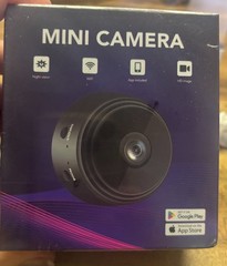 Mini Camera Wi-Fi Wireless Camera for Car, House, Office – HD Image New/Sealed