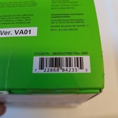 Belkin Wemo Switch Wi-Fi Works Echo Alexa Nest Android IOS Brand New F7C027FC