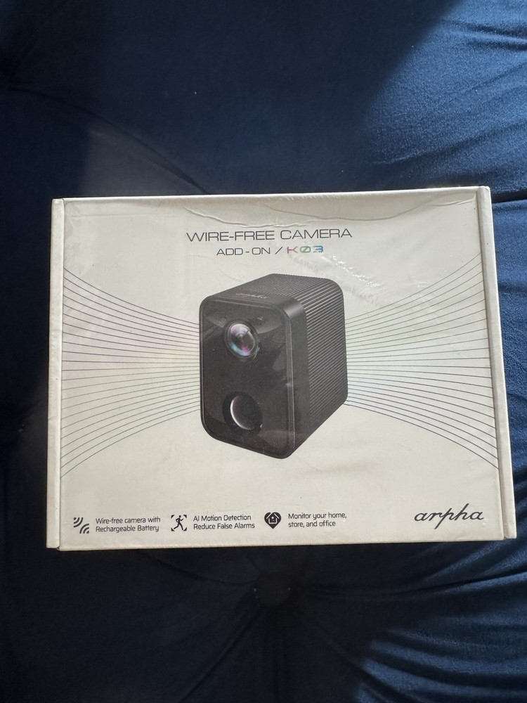 ARPHA Security Camera Wireless Outdoor 130°, 1080P WiFi Battery Camera