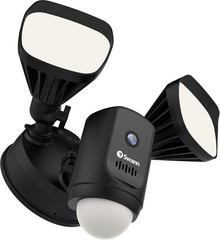 1080P Waterproof Motion Floodlight Camera with Night Vision & 2-Way Talk