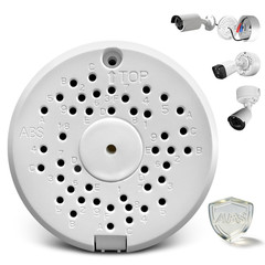(ABS New) Security Camera Junction Box,Security Camera Bracket Outdoor,Plastic W