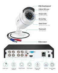 3K Lite Home Security Camera System with AI Human Vehicle Detection, 8CH DVR …