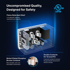 Kasa Smart Plug Ultra Mini 15A WiFi Outlet Alexa Google UL EP10 White