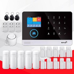Wireless Smart House App Control Alarm System for Home Burglar Security Alarm