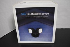 Blink Wired Floodlight Camera Smart security camera, 2600 lumens, HD live view