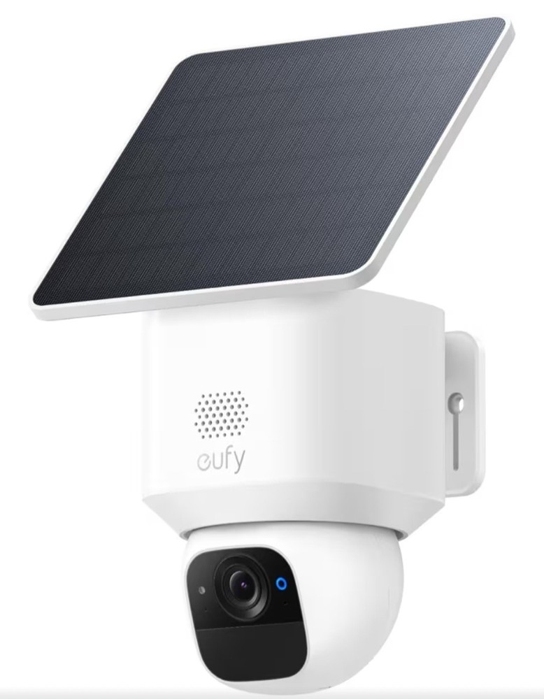 eufy Solar Security Camera Wireless Outdoor PTZ WiFi HD Night Vision Motion Dete
