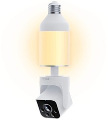 Wyze – Bulb Cam 2k HD Wireless Security Camera, Outdoor/Indoor, Color Night V…