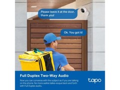 TP-Link Tapo 2K QHD Security Camera, Indoor/Outdoor, Color Night Vision, Free Pe