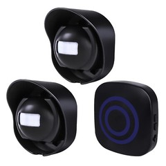 656ft Wireless Driveway Alarm Motion Sensor Alarm Indoor Outdoor H2C8 Waterproof