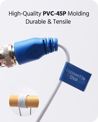 ANNKE 1x 100ft 30m DC Power Video Cable Connect Wire BNC Security Extention Cord