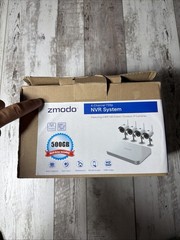 Zmodo 8 Channel 1080p Wireless NVR System 4 Cameras Night Vision 500GB-S