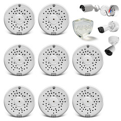 ABS Security Camera Junction Box Waterproof Outdoor Mount Hide Cable Cover