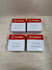 SimpliSafe SSSD1 Original Smoke Detector 1st Gen BRAND NEW – LOT OF 4