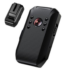 Body Camera 1080P Audio Video DVR IR Night Vision Cam HD with Free 64GB SD Card