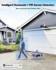 10CH WiFi NVR Kit Solar Battery Powered Wireless Security Camera System Outdoor