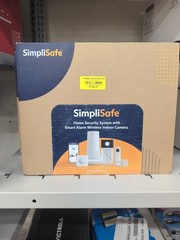SimpliSafe Home Security System Indoor Camera 8 Piece Kit Pk071